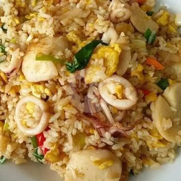 Nasi Goreng Telur Cumi | Seafood Mangandar, Katapang