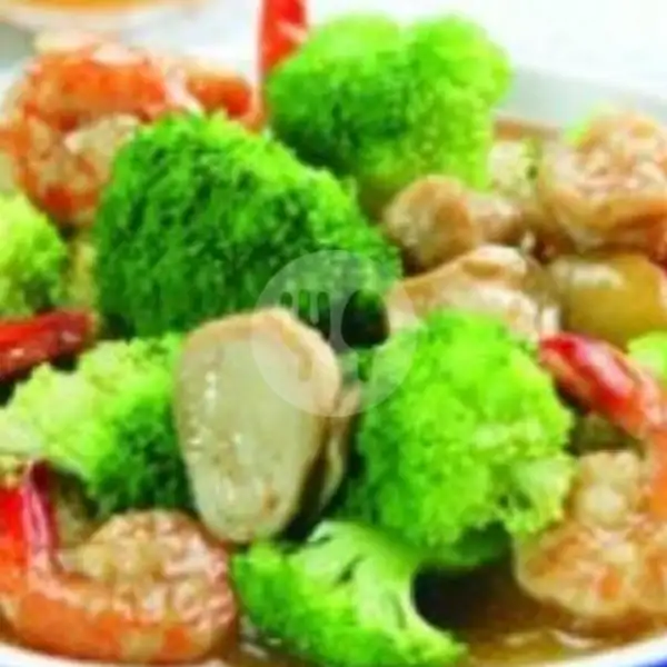brocoli cah seafood / ayam / seafood | Waroeng 86 Chinese Food, Surya Sumantri