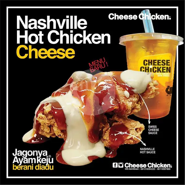 Nashville Hot Chicken Cheese | Cheese Chicken, Kukusan