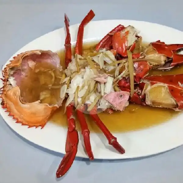 Kepiting Tauco/Saus Tiram/Rica2/Lada Hitam/Bawang Putih 6 Ons | Restoran Sari Laut Musi, Rajawali