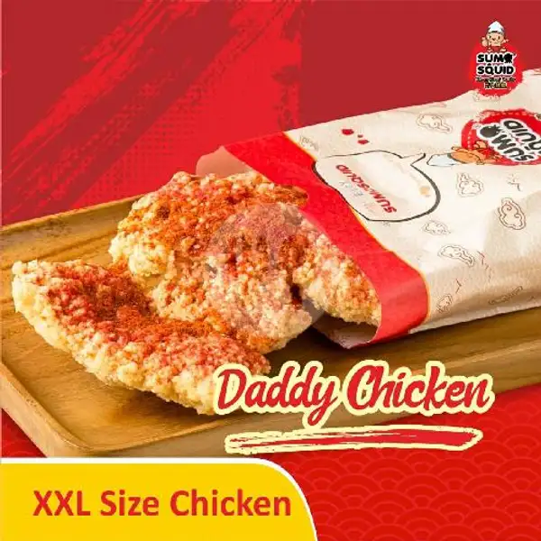 Daddy Chicken Cheese (Porsi Besar) | Sumo Squid, Lubuk Baja