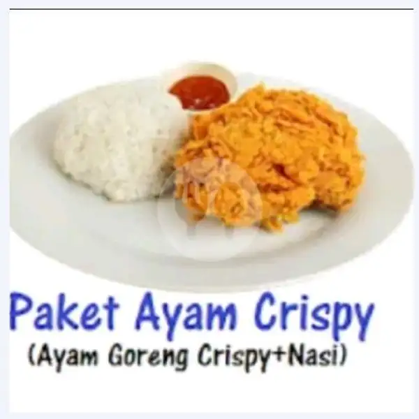 Paket Ayam Crispy + Nasi | Kremes & Penyetan Cak Bass, Gubeng