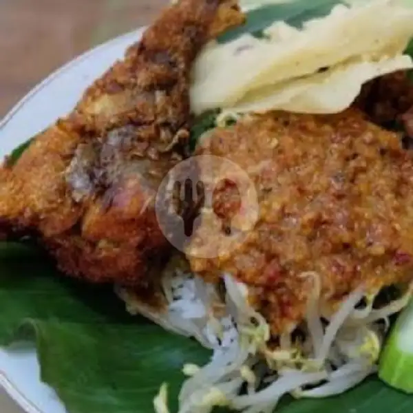 Nasi Pecel Ikan Ayam Goreng Angrid | Depot Angrid, Sememi