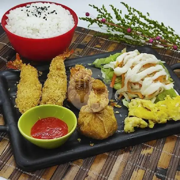 Bento Premium Set C | Kepiting Lobster - King Crab Seafood, Sudirman Street