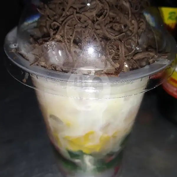 Es Teler Coklat | Kedai Es Jus Mong Mong, Kebo Iwa Utara