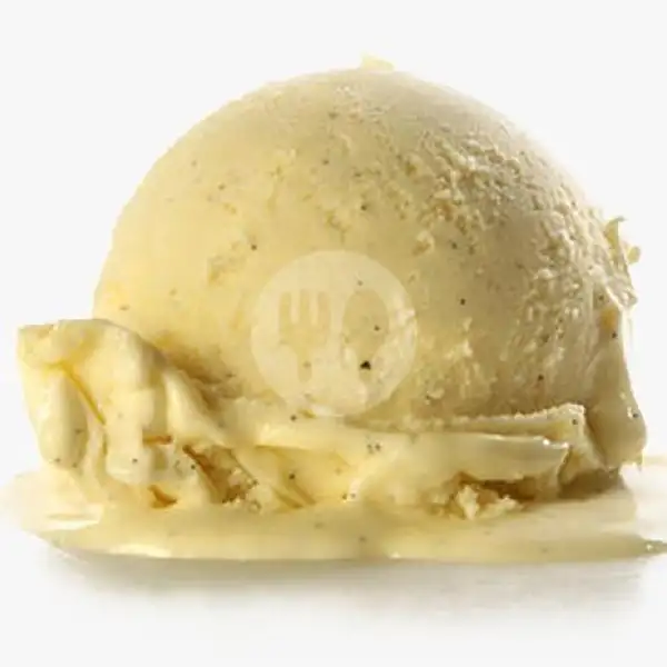 Vanilla Ice Cream | Brownfox Waffle & Coffee, Denpasar