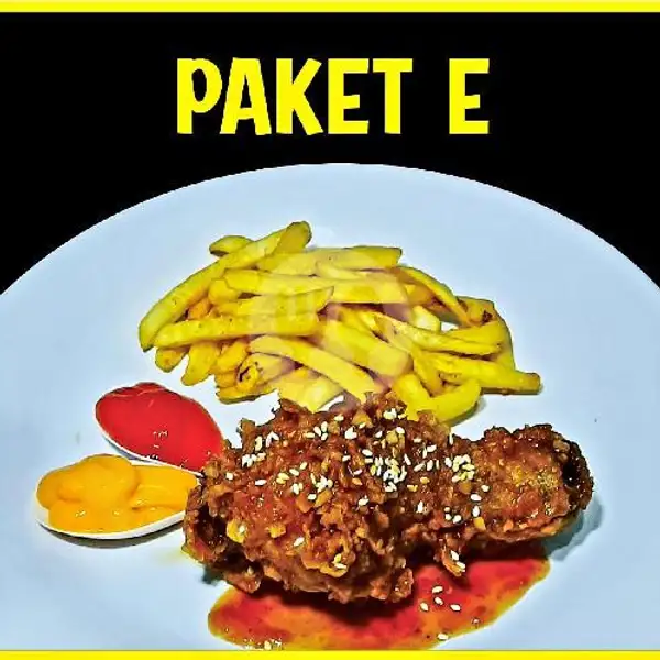 Paket E | Get Rich Chicken, Gubeng Kertajaya