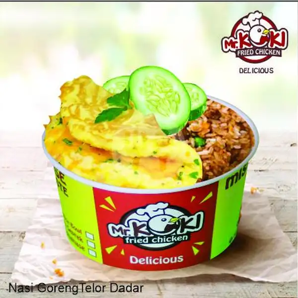 Nasi Goreng Dadar | Mr Koki Fried Chicken, Bukit Kecil