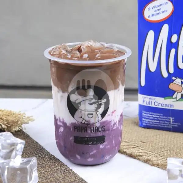 Choco Taro Latte | Papa Haus, Cilacap Tengah