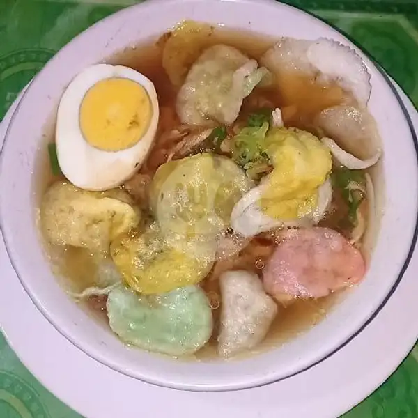 Soto ayam + Telur porsi besar | Soto & Ayam Geprek Bang Kafeel, Cilacap