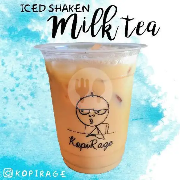 Iced Shaken Milk Tea | Kopi Rage, Monang-Maning