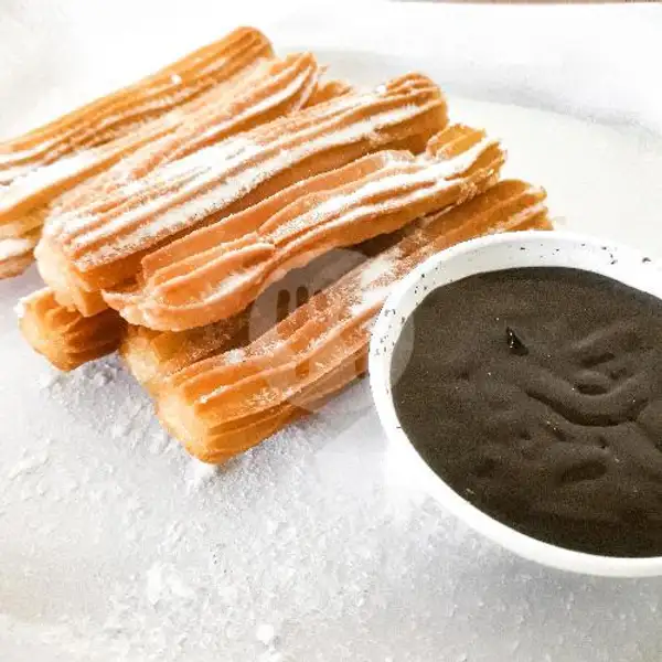 Churros Chocolate | Kezine Waffle, Tohpati