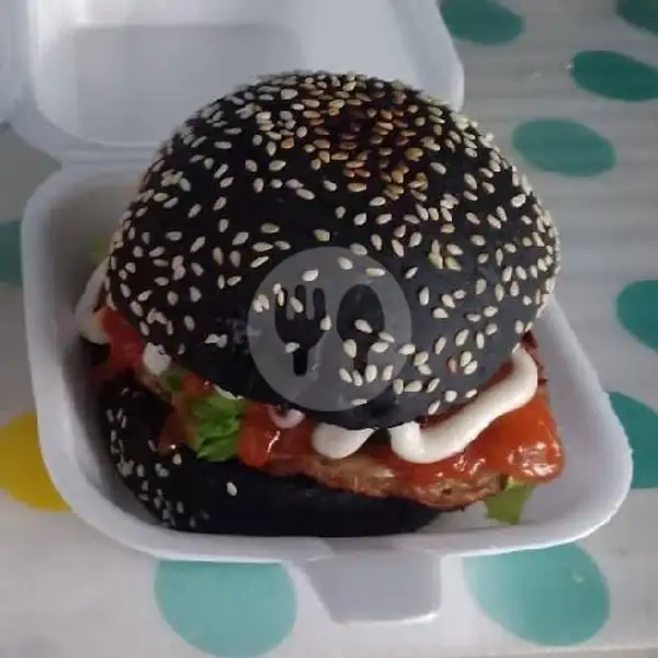 Black Burger | Kebab & Sosis Bakar W Kitchen, Pondokgede