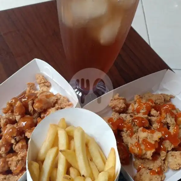 PAHE 1 | Popcorn Chicken Alya & Cireng Isi & Cireng Crispy, Kebonagung