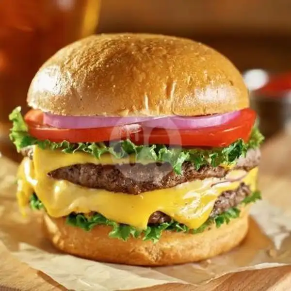Double Cheese Burger | Sixtynine Kitchen, Kerobokan