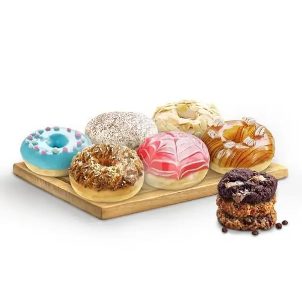 Cookies + Donut | Richeese Factory, Depok