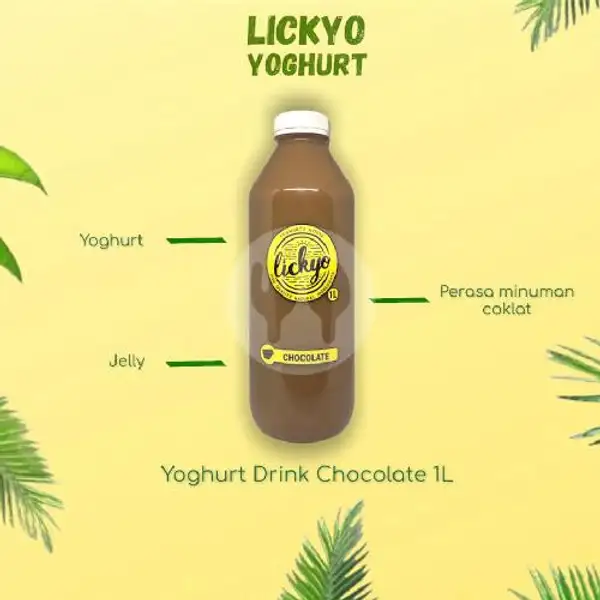 Yoghurt Drink Chocolate 1L | LickYo Creamy Yoghurt, Reog