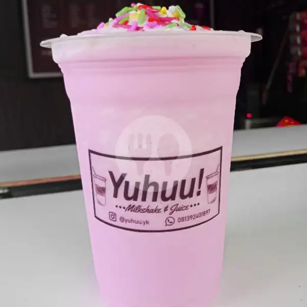 Ice Blend Stroberi | Yuhuu Milkshake And Juice, Asoka