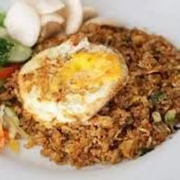 Nasi Goreng ayam suir+telur Dadar | Es Kepal Milo IDAN (IKE), Ilir Timur 1