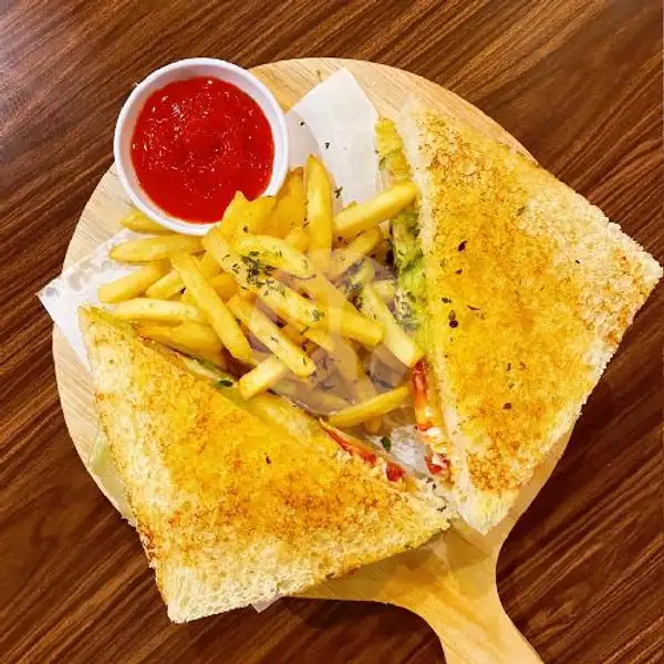 Chicken Sandwich | Kopi Simpang, Ruko Tanah Mas