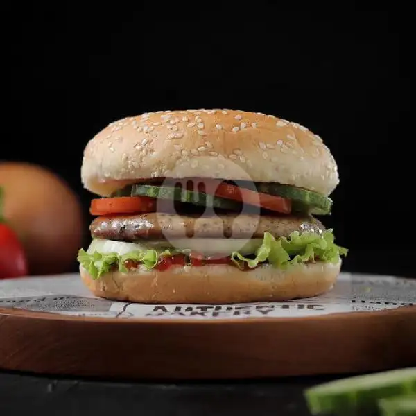 Burger Beef Premium | Kebab Yasmin, Hasan Basri