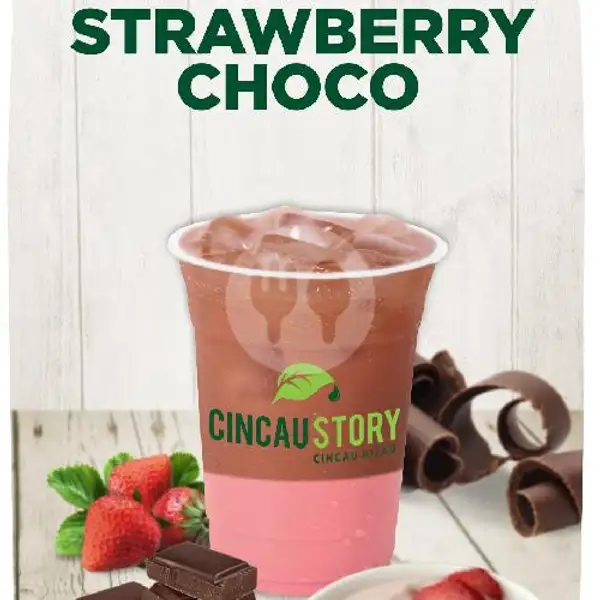 Strawbery Choco | Cincau Story, SPBU Pertamina
