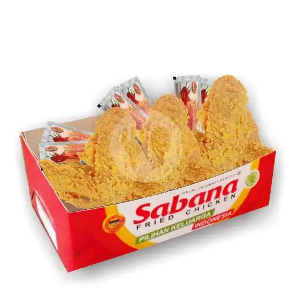 Paket Chicken Wings | Sabana Fried Chicken, Gurami Lebar