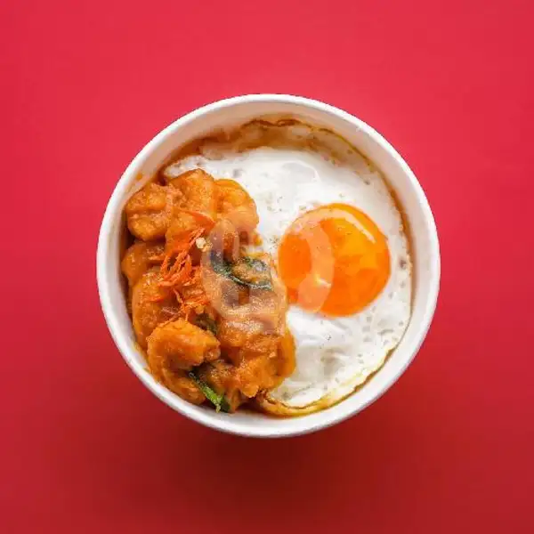 Chicken Salted Egg RB + Milo/Sjora/Cappuccino/Lemon Tea | Haki Korea BBQ, Paskal