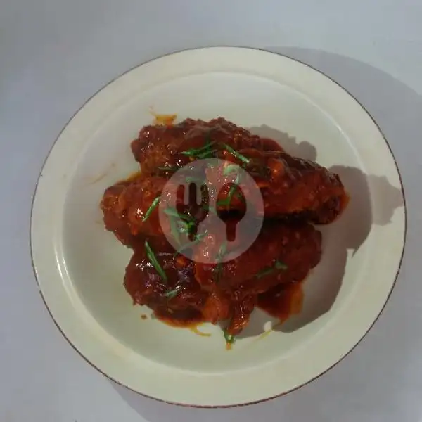 Sayap Ayam Bumbu Pedas | Mie K-Hot, Cibeusi