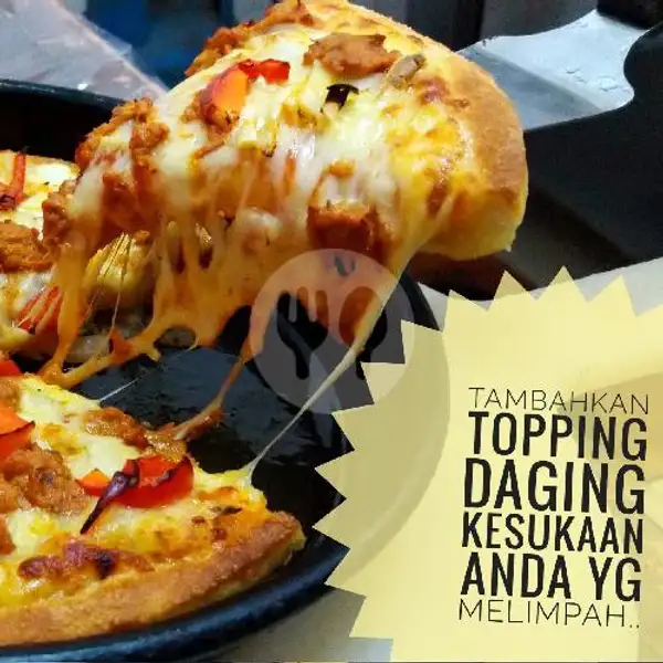 Extra Topping Daging (M) | Sicilian Pizza, Tiara Dewata Supermarket