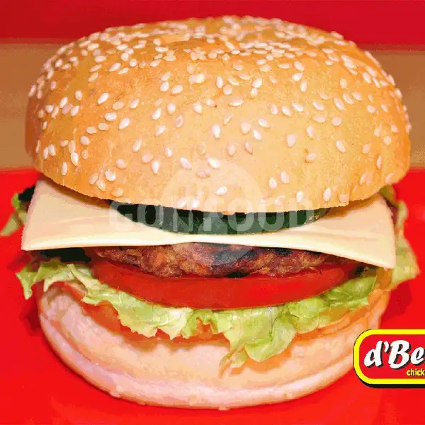 Cheese Burger GJK | D'BestO, Kampung Baru