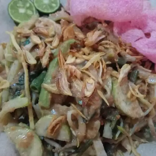 Lotek Matang + Telur | Lontong Padang & Kuliner Minang Ummi Rayya, Bojong Kaler