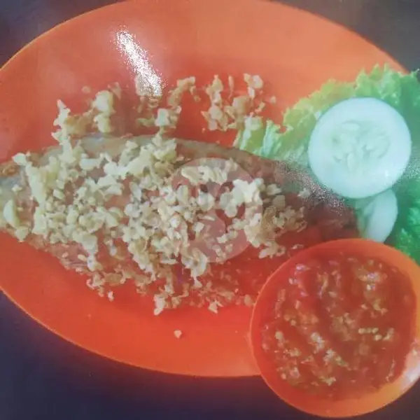 Ikan Goreng Crispy + Nasi | Ayam Geprek Mercon, Dunia Food Court