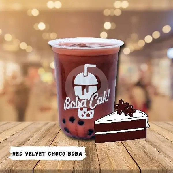 Boba Red Velvet Chocolate | Boba Cok!, Kotagede