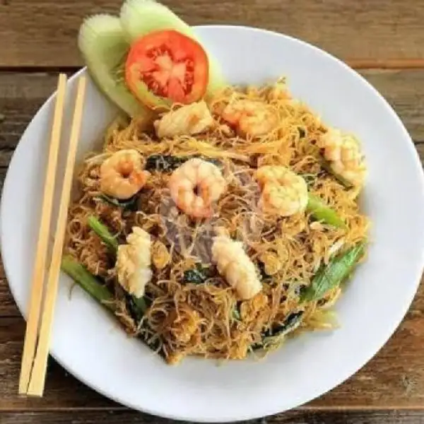 Bihun Goreng Seafood | Nasi Goreng & Jus Dapur D'Sisters