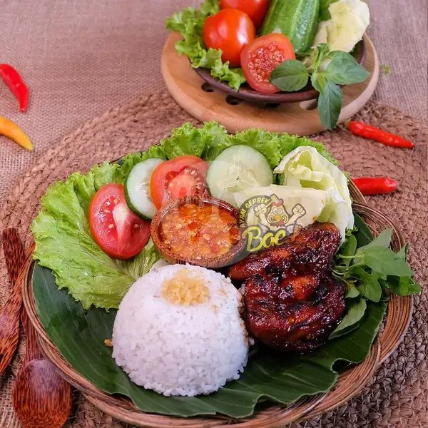Nasi Ayam Bakar Manis | Ayam Geprek Bae, Cilacap