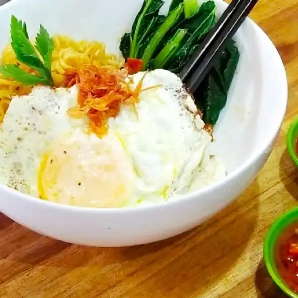 Indomie Telur Keju Parut | Bubur Ayam Al_Bantani, Grogol