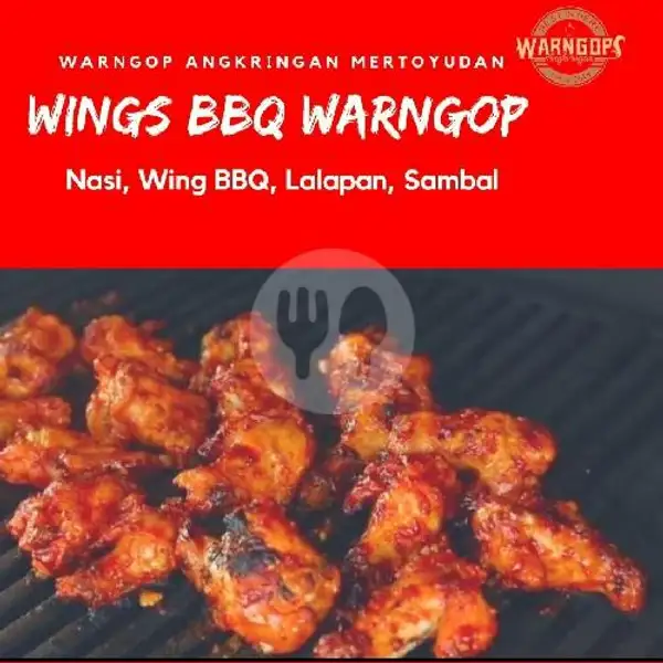 PAKET WINGS BBQ WARNGOP + 1 TEH | Warngop Angkringan II, Mertoyudan