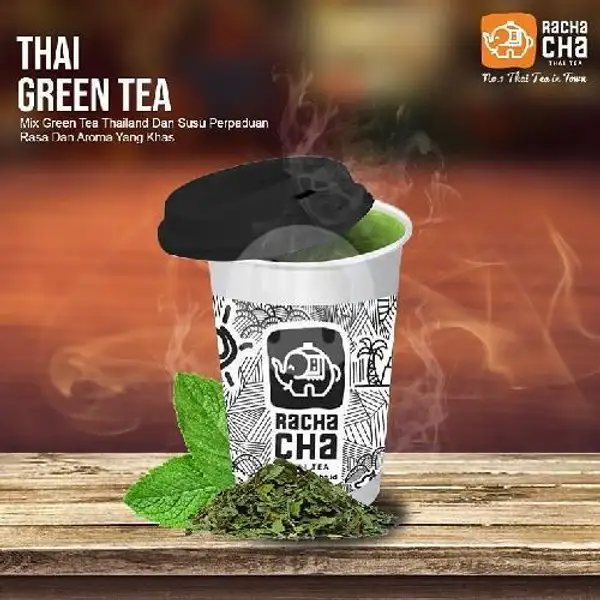 Thai Green Tea Hot | Rachacha Thai Tea Jogja