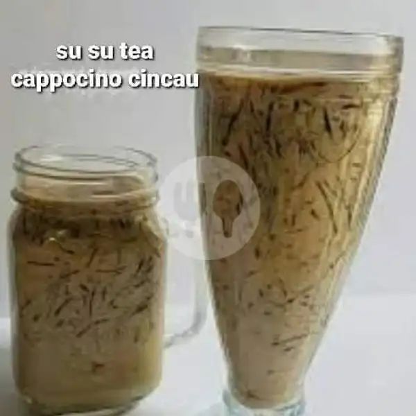 Capocino cincau (coklat,tarro,stroberry,alpokat,mangga) | Su Su Tea Juice Buah Patukan