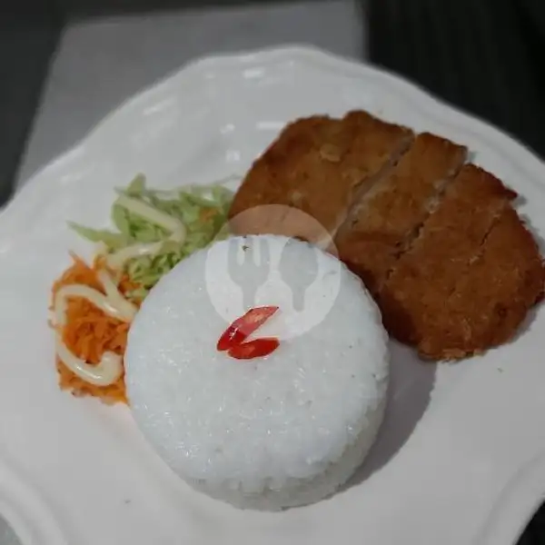 Paket Ayam Katsu Crispy + Nasi + Es Teh | Aneka Katsu Dan Gongso Endess, Bukit Unggul