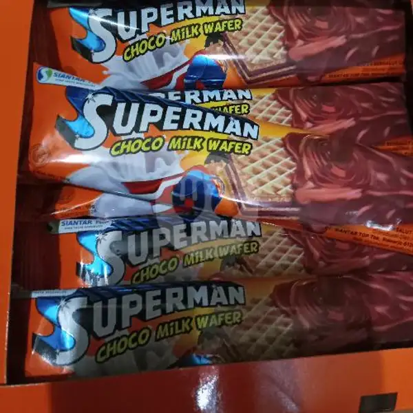 Superman Choco Milk Wafer | Dapur Fano, Made Bulet