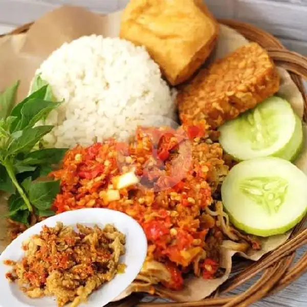 Paket Ayam Geprek Komplit | Nasi Goreng Mang Endin, Lembang