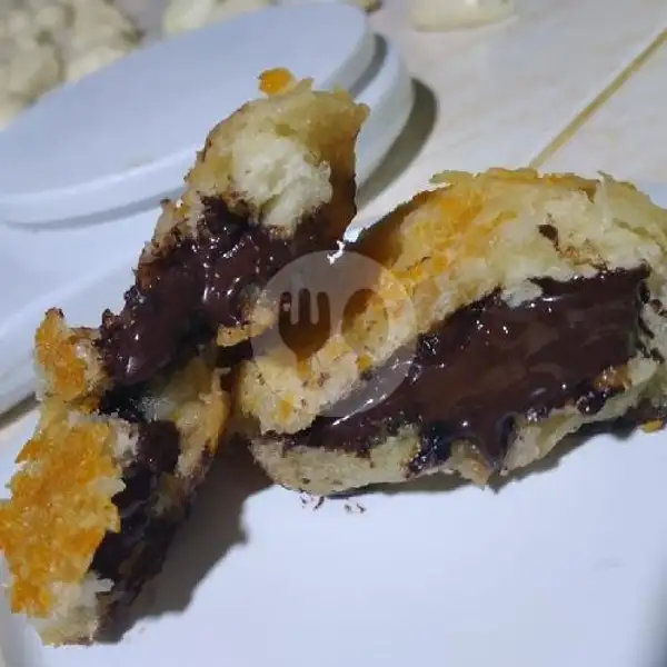 Roti Goreng Kentang Hangat Isi Choco Lava | Zardesfi (Donut Kentang Frozen), Cibubur