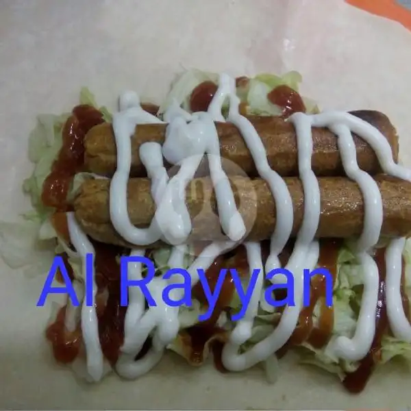 Kebab Sosis Chicken Tidak Pedas | Black Burger Dan Kebab Al Rayyan, Bulak