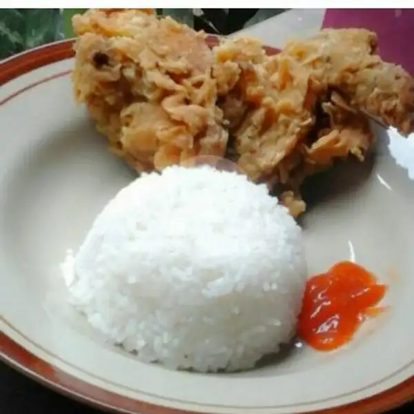Nasi Ayam Kriuk (ori) | Ceker Edan, Demang Singomenggolo
