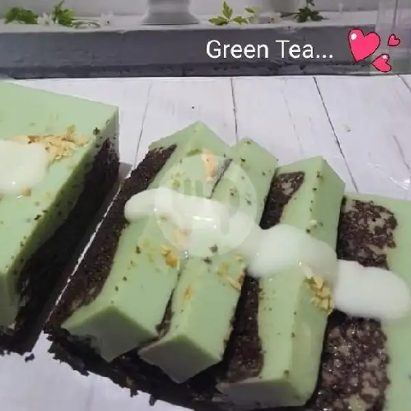 Brownies Pudding Green Tea | Brownies Pudding Nyonya MG, Bandung Wetan