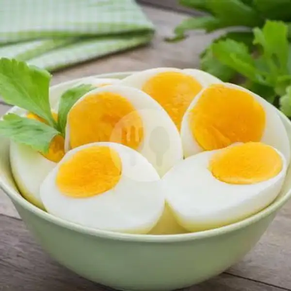 Telur Rebus | Lontong Mbak Tuti, Dagang