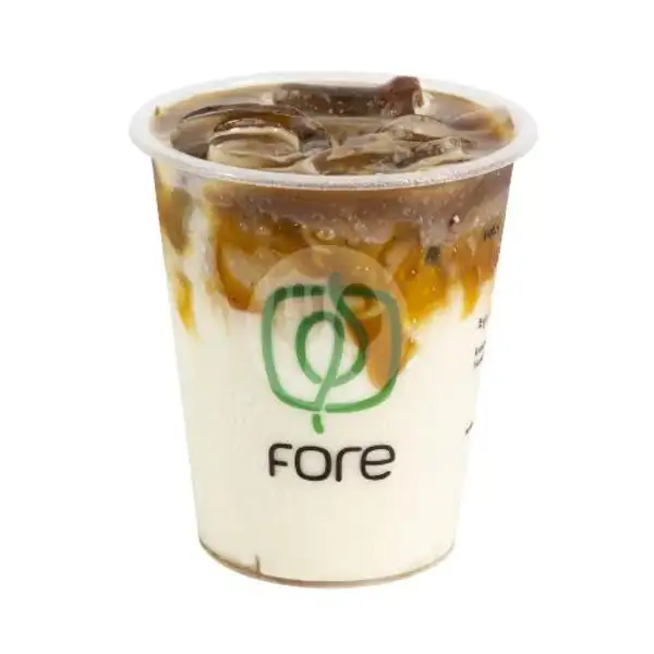 Caramel Praline Macchiato (Iced) | Fore Coffee, Malang Town Square