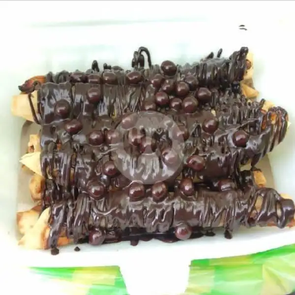 Pisang Roll Coklat Choco Chip | Pisang Mas 